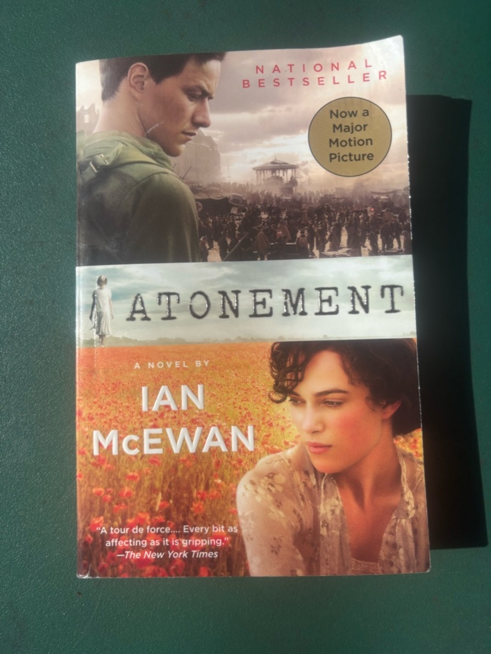 Atonement by Ian McEwan - Paperback Novel